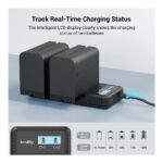 Kit de 2 Baterías NP-F970 7800 mAh y cargador - SmallRig 3823 - Imagen 4
