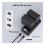 Kit de 2 Baterías NP-F970 7800 mAh y cargador - SmallRig 3823 - Imagen 3