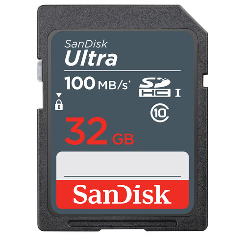 SanDisk Ultra SD 32GB 100 Mbps