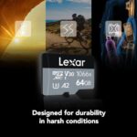 Memoria Lexar microSDXC UHS-I V30 64Gb / 160Mbps 1066x - Imagen 3