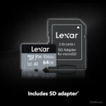 Memoria Lexar microSDXC UHS-I V30 64Gb / 160Mbps 1066x - Imagen 2