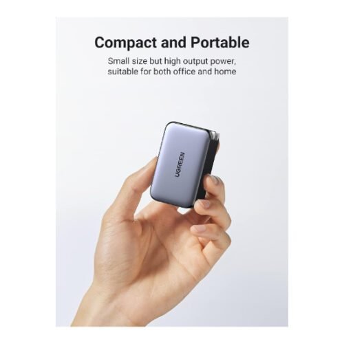Cargador USB-C triple 65W carga rápida UGREEN - Imagen 4