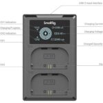 Kit de 2 baterías LP-E6NH 2040 mAh con cargador doble - SmallRig 3821 - Imagen 6