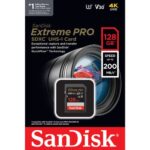 Memoria SD SanDisk Extreme PRO UHS-I SDXC 128GB / 200 Mbps - Imagen 4