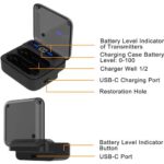 Micrófono inalámbrico doble para celular Comica Vimo S UC - Imagen 10