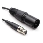 Cable XLR macho a Mini XLR