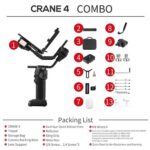 Zhiyun Crane 4 Combo - Imagen 5