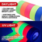 Cinta Gaffer Neon 2.5cm x 5.5mts (Paquete x5) - Imagen 3