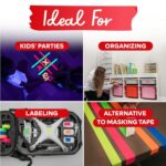 Cinta Gaffer Neon 2.5cm x 5.5mts (Paquete x5) - Imagen 6