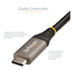 Cable USB-C a USB-C de 10 Gbps (1mt) StarTech.com - Imagen 2