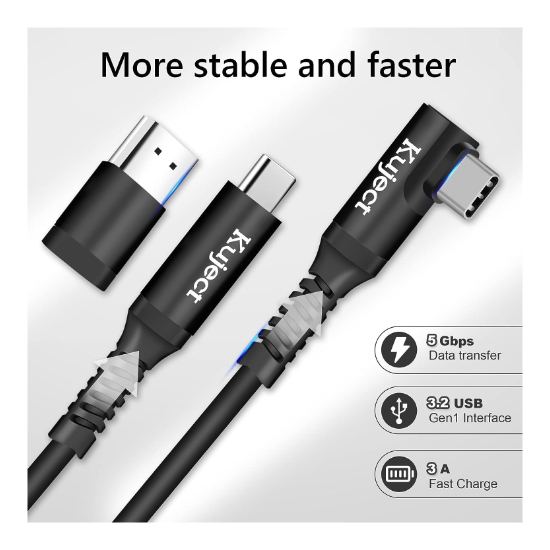 Cable Oculus Link Para Meta Quest 2/3 Tipo C A C 5mts — Tecno Importaciones