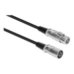 Cable XLR macho a XLR hembra