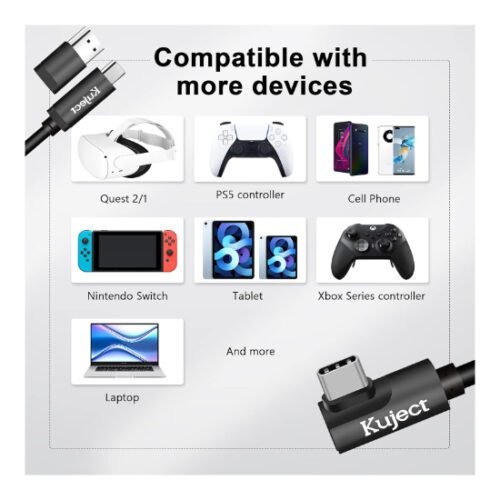 Cable Oculus Link para Meta Quest 2/3 tipo C a C 5mts - Imagen 3