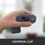 Logitech C270 HD Webcam (Black) - Imagen 4