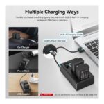 Kit de 2 baterías NP-FW50 con cargador doble – SmallRig 3818 - Imagen 7