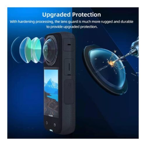 Jaula + protector de lente y pantalla para Insta360 X3 - Imagen 3