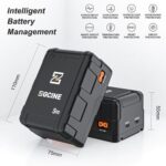 Bateria V-Mount ZGCINE ZG-S95 98.68Wh (6600mAh) - Imagen 5