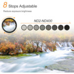 Filtro ND 72mm Variable ND2-ND400 K&F Concept - Imagen 4