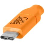 Cable TetherPro USB-C a USB-C (3m) Naranja - Imagen 2