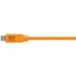 Cable TetherPro USB-C a USB-C (3m) Naranja - Imagen 3