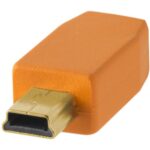 Cable TetherPro USB 2.0 a Mini-B 5-Pin (4.6m) Naranja - Imagen 2
