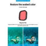 Carcasa sumergible con filtros buceo para GoPro Hero 12/11/10/9 - TELESIN GP-WTP-904 - Imagen 15
