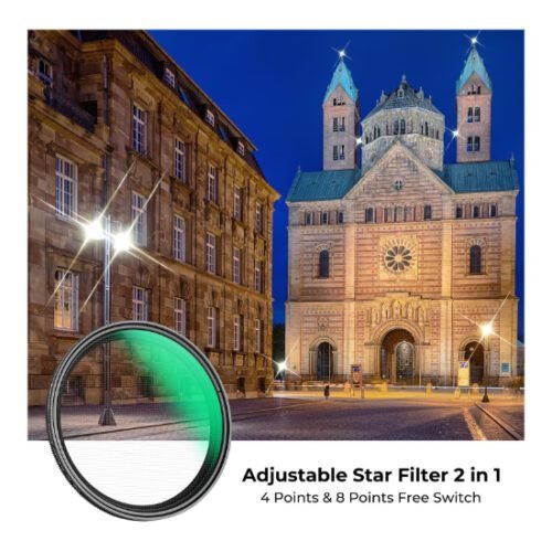 Filtro de estrella variable 82mm K&F Concept - Imagen 4
