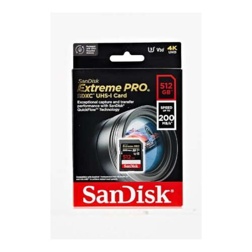 Memoria SanDisk Extreme Pro SDXC 512GB 200MB/s UHS-I - Imagen 2