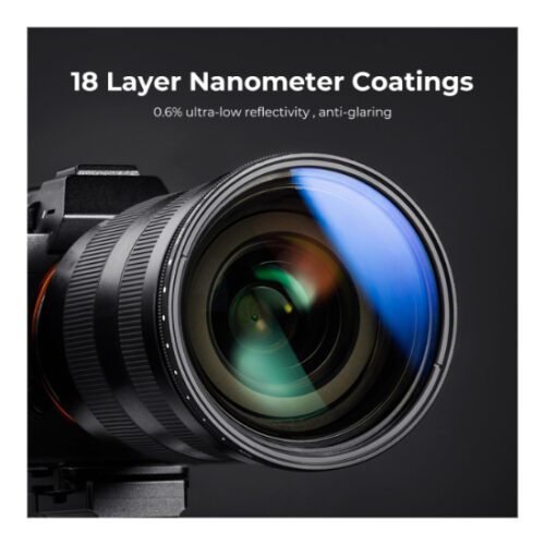Filtro ND Variable 49mm ND2-ND400 Nano-K – K&F Concept - Imagen 4