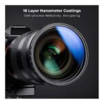 Filtro ND Variable 82mm ND2-ND400 Nano-K – K&F Concept - Imagen 4