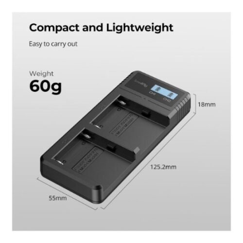 Cargador Dual para Sony NP-F970 - Smallrig 4086 - Imagen 5