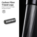 Trípode en fibra de carbono K&F Concept KF09.098 - Imagen 9