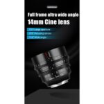 7artisans Photoelectric Spectrum 14mm T2.9 Prime Cine Lens (L-Mount) - Imagen 22