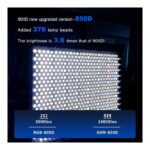 Kit de 3 luces RGB GVM 850D - Imagen 5