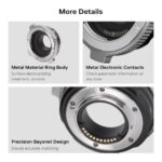 Viltrox EF-M1 Pro Canon EOS EF/EF-S a M4/3 MFT - Imagen 4