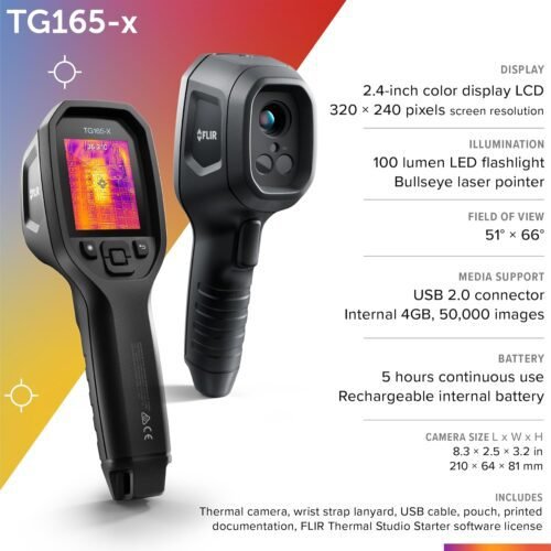 FLIR TG165X Cámara termográfica - Imagen 2