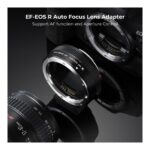 Adaptador Canon EF a EOS R – K&F Concept - Imagen 3
