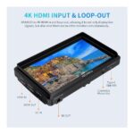 Kit Feelworld FW568 V3 con batería NP-F550 2200mAh y estuche - Imagen 9