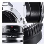 Adaptador K&F Concept para EF a E - Imagen 6