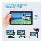 Kit Feelworld FW568 V3 con batería NP-F550 2200mAh y estuche - Imagen 14