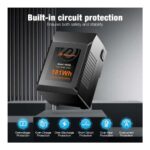 Bateria V Mount Powerextra 181Wh - VB006 - Imagen 7