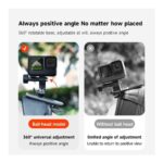 Clip magnético para GoPro, Insta360, DJI Action - Telesin - Imagen 9