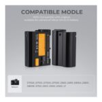 Kit de 2 baterías EN-EL15C con cargador doble – K&F Concept KF28.0001 - Imagen 5