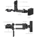 Sistema de montaje avanzado de Bateria V-Mount - SmallRig 4063B - Imagen 7