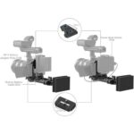 Sistema de montaje avanzado de Bateria V-Mount - SmallRig 4063B - Imagen 4