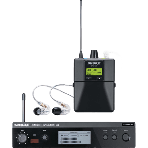 Shure PSM 300 Monitor con IEM (H20: 518-541 MHz) PNG