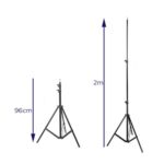 Tripode generico para luces 2Mts - Imagen 3