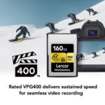 Lexar CFexpress 160GB 900 MBs Tipo A GOLD - Imagen 3