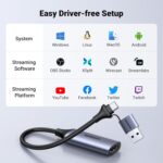 Capturadora de video 4K HDMI a USB-A/USB-C UGREEN 40189 - Imagen 8