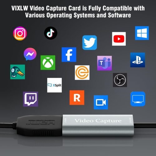 Tarjeta de captura de video 4K HDMI a 1080P USB-C - Imagen 3